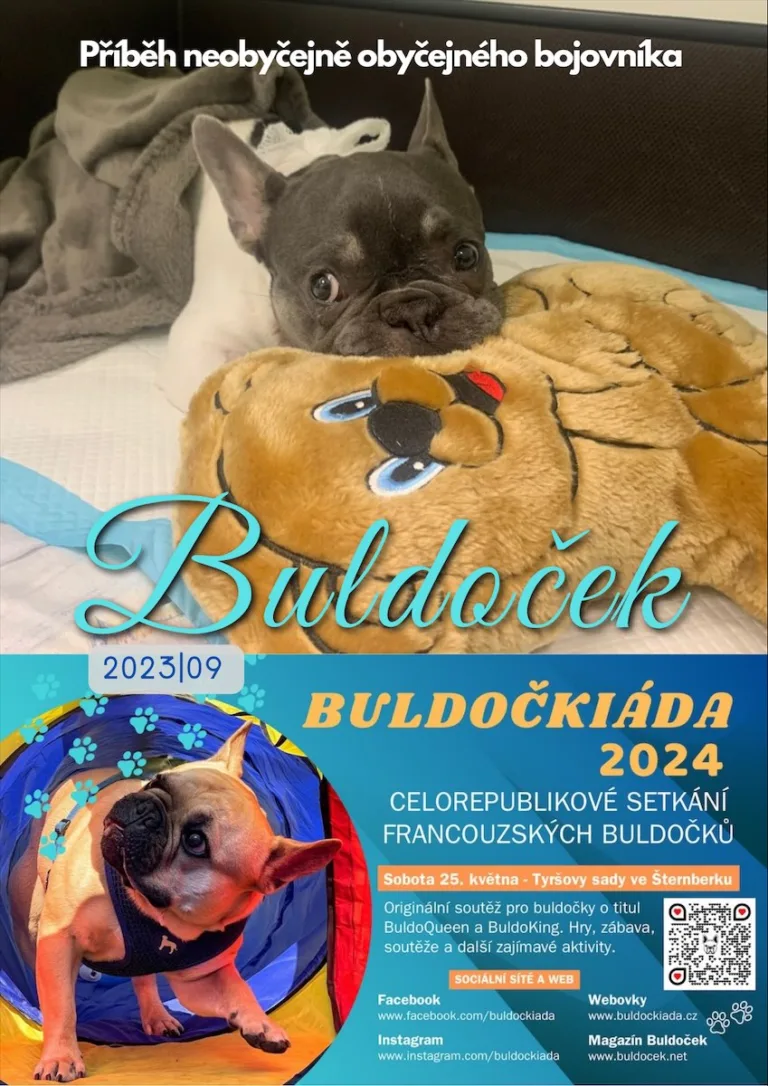 9. číslo magazínu Buldoček 9-2023